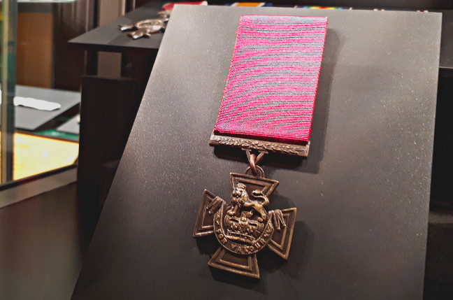 The Victoria Cross won by Serjeant Alfred Knight of the Post Office Rifles