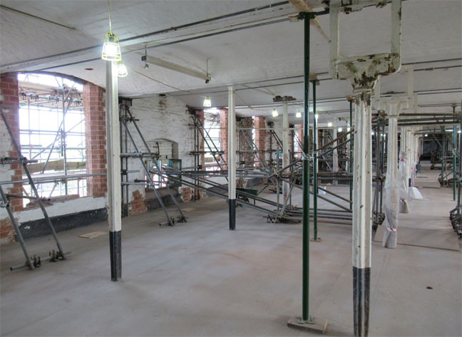 The Mill's third floor today, image copyright: SA Mathieson
